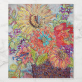 A Big Life by Lydia's Art Sangria ワインラベル (シングルラベル)