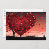 A Big Love：あなたの書手紙 – バレンタインデー シーズンカード (正面/裏面)