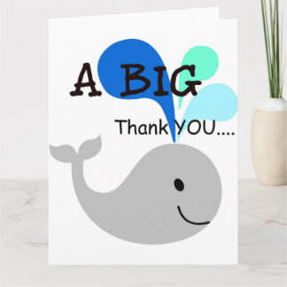 A Big Thank You Jaleカード サンキューカード