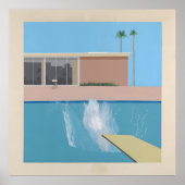 A Bigger Splash – California Pool Print Hockney ポスター (正面)