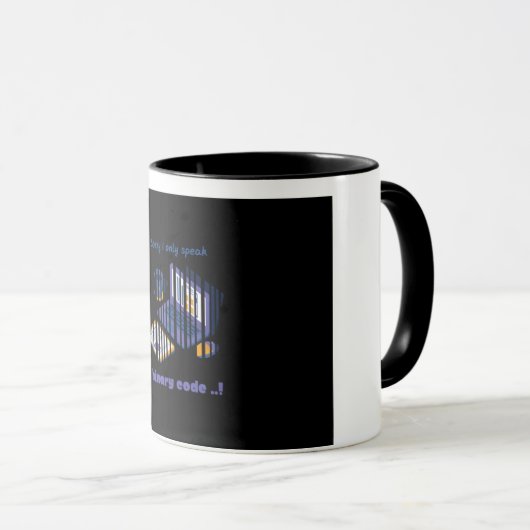 A Binary code マグカップ (正面右)