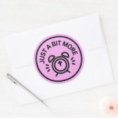 A Bit More Work is necessary Badge ラウンドシール (封筒)