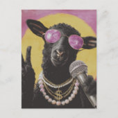 A Black Sheep Singer ポストカード (正面)