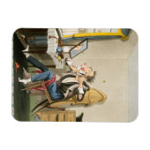 A Blank Razor, pub.狩り, 1827 (色付きエッチン) マグネット (横)