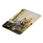 A Blank Razor, pub.狩り, 1827 (色付きエッチン) マグネット (左側)