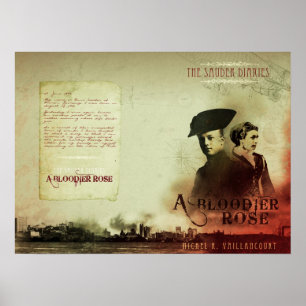 "A Bloodierバラ" - Cover Art Wall Poster ポスター