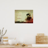 "A Bloodierバラ" - Cover Art Wall Poster ポスター (キッチン)