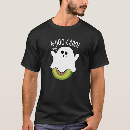 A-boo-cadoアボカドおもしろいプンダークBG Tシャツ (正面)