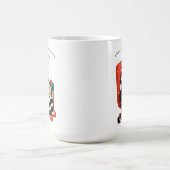 A Book A 保 Day Reality遠くに- Cat 読 Art コーヒーマグカップ (中央)