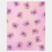 A Book A Day Reality保遠くに – 可愛い本好き フリースブランケット (正面)