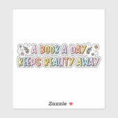 A Book A Day Reality 保Book遠くに Lover Sticker シール (シート)