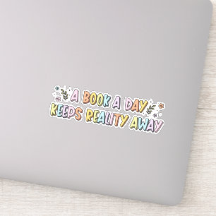 A Book A Day Reality 保Book遠くに Lover Sticker シール