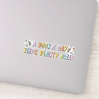 A Book A Day Reality 保Book遠くに Lover Sticker シール
