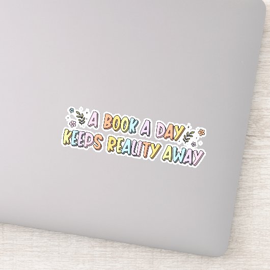 A Book A Day Reality 保Book遠くに Lover Sticker シール (詳細)
