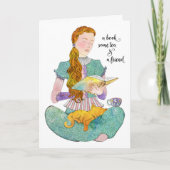 A Book and a Friend Card カード (正面)