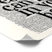 a book is a dream you hold in your hands ポスター (角)