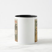 「A. Bord Pianos、パリ」のための広告(色 マグカップ (中央)