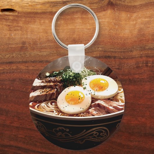 A bowl of noodles キーホルダー (裏面)