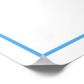 A Boy Elephant Baby Shower Welcome Poster - B ポスター (角)