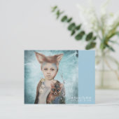 A Boy & Hisキツネ葉書 ポストカード (スタンド正面)