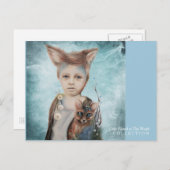 A Boy & Hisキツネ葉書 ポストカード (正面/裏面)