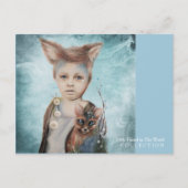 A Boy & Hisキツネ葉書 ポストカード (正面)