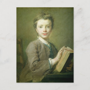 A Boy with a Book, c.1740 ポストカード
