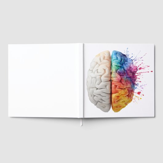 A brain divided between logical and creative sides ゲストブック (全面)