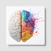 A brain divided between logical and creative sides ゲストブック (正面)