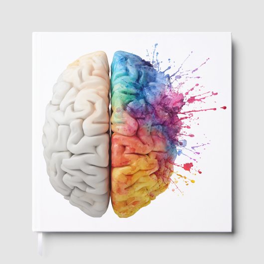 A brain divided between logical and creative sides ゲストブック (正面)