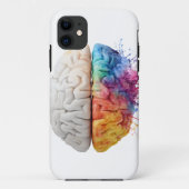 A brain divided between logical and creative sides Case-Mate iPhoneケース (裏面)