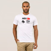A brave man T-Shirt Tシャツ (正面フル)