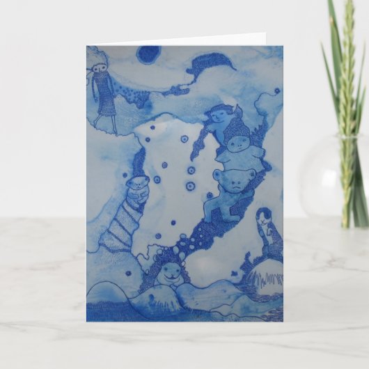 A Break in the Clouds Greeting Card カード (正面)