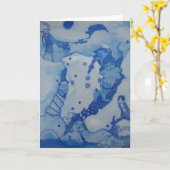 A Break in the Clouds Greeting Card カード (黄色い花)