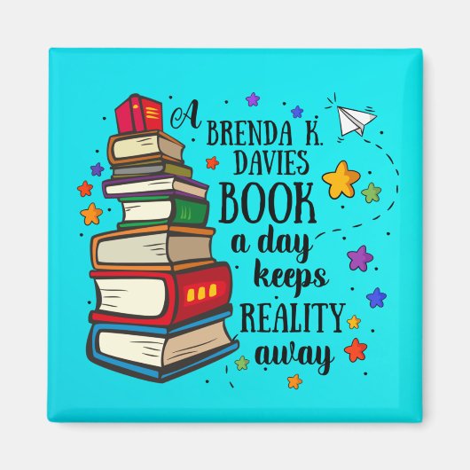 A Brenda K Davies Book A Day 保 Reality 遠くに マグネット (正面)