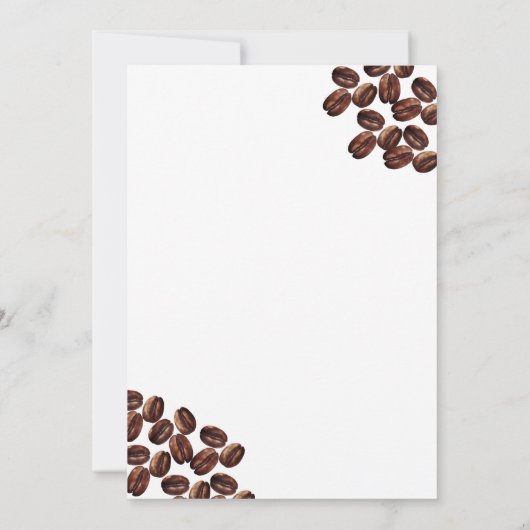 A Bride a Tini Bit Martiniブライダルシャワー 招待状 (裏面)