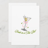 A Bride in a Tini Bit Martini Bachelorette シーズンカード (正面/裏面)