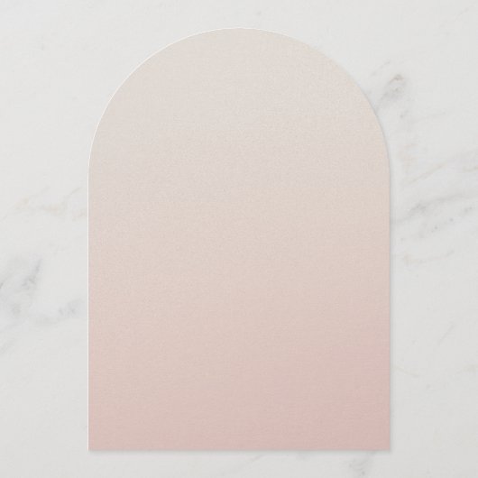 A Bride in a Tini Bit Martini Bridal Shower 招待状 (裏面)