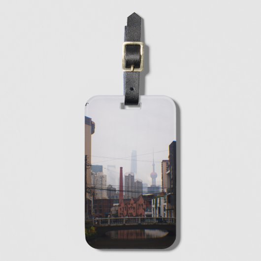 A Bridge in Shanghai ラゲッジタグ (正面縦)