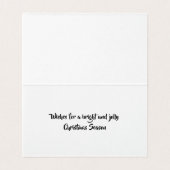 A Bright and Jolly Christmas Card (内部フラット)