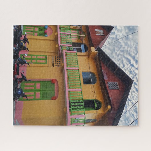 A Bright Colorful Home ジグソーパズル (横)