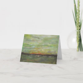 "A Brush With the Sea" - NoteCard カード