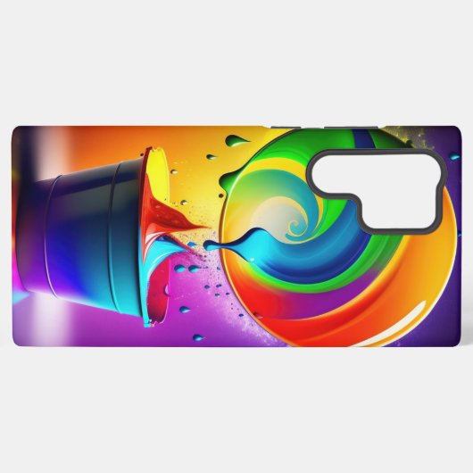 A Bucket of Color Samsung Galaxyケース (裏面横)