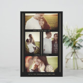 A. Budget Blackトレンディーの4枚結婚の写真に掲載 (スタンド正面)