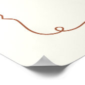 A Bun in the OvenベーカリーBaby Shower Welcome ポスター (角)