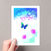 A Butterfly  アクリル招待状 (インサイチュ (ポータブル))