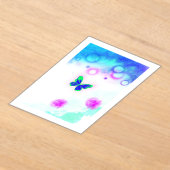 A Butterfly  アクリル招待状 (レイダウン)