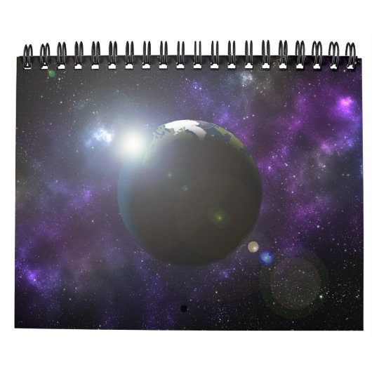 a calendar カレンダー (裏面)