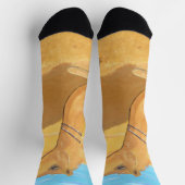 A camel socks  ソックス (上部)