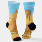 A camel socks  ソックス (傾斜あり)